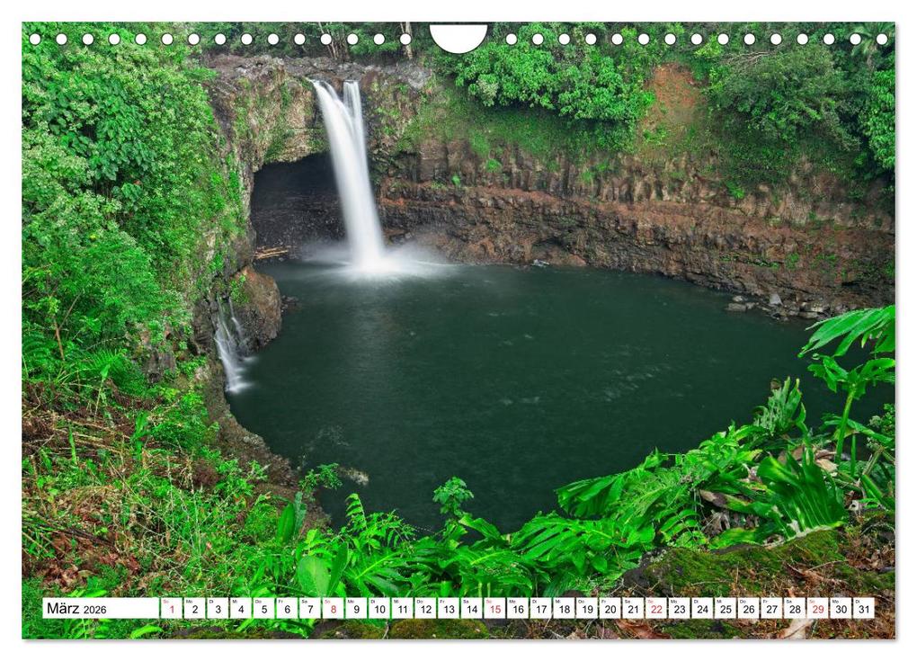 Weitere Ansicht: Hawaii - Vulkan- und Inselparadies im Pazifik (Wandkalender 2026 DIN A4 quer), CALVENDO Monatskalender | Sandra Schänzer, Calvendo