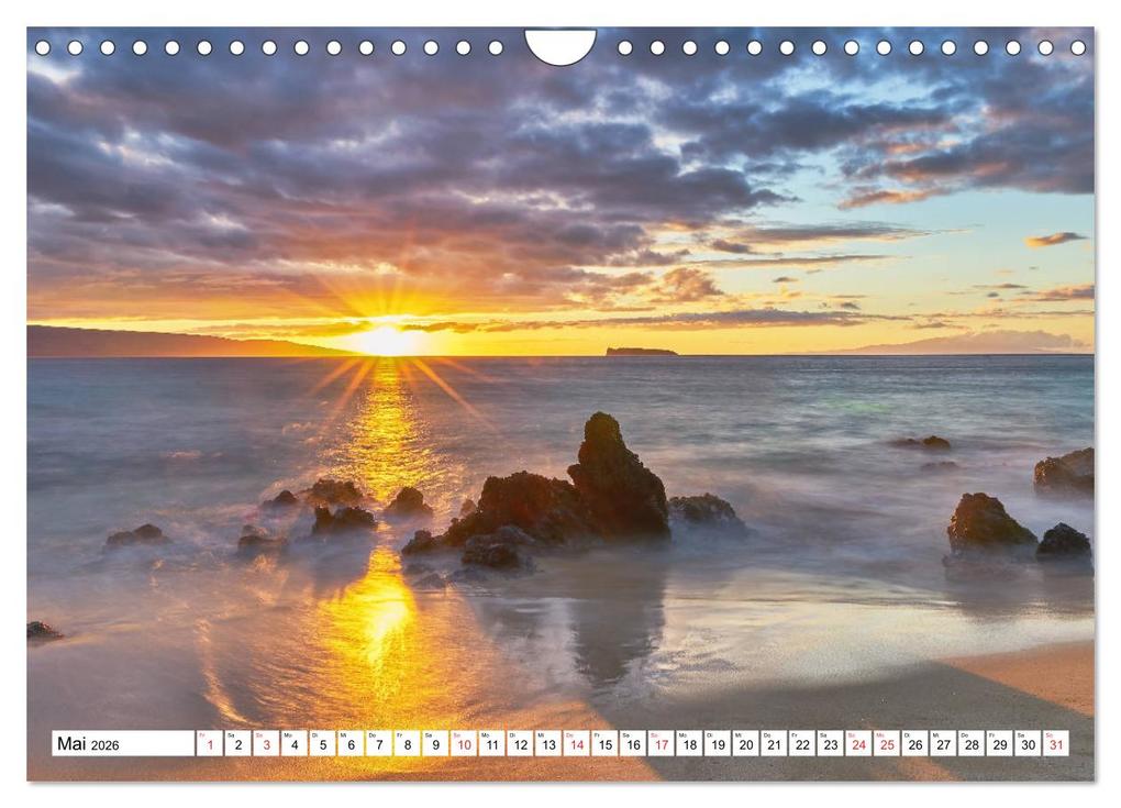 Weitere Ansicht: Hawaii - Vulkan- und Inselparadies im Pazifik (Wandkalender 2026 DIN A4 quer), CALVENDO Monatskalender | Sandra Schänzer, Calvendo