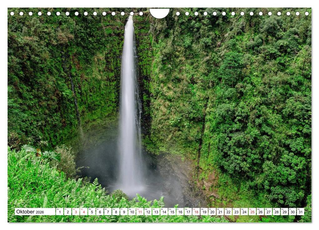 Weitere Ansicht: Hawaii - Vulkan- und Inselparadies im Pazifik (Wandkalender 2026 DIN A4 quer), CALVENDO Monatskalender | Sandra Schänzer, Calvendo