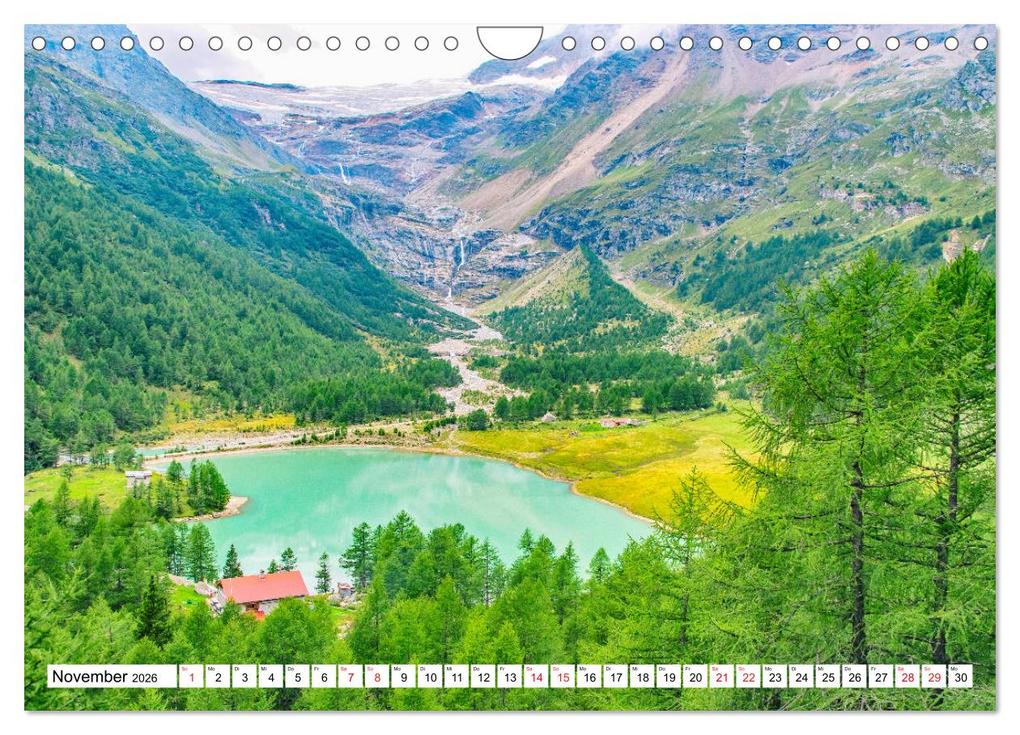 Weitere Ansicht: Rhätische Bahn - Fahrt durch die Bündner Alpen (Wandkalender 2026 DIN A4 quer), CALVENDO Monatskalender | Nina Schwarze, Calvendo