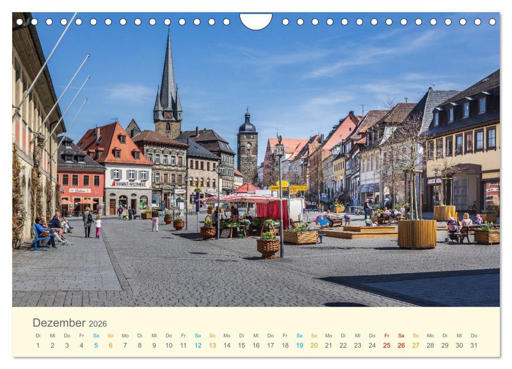 Weitere Ansicht: Lichtenfels - die Deutsche Korbstadt (Wandkalender 2026 DIN A4 quer), CALVENDO Monatskalender | Val Thoermer, Calvendo