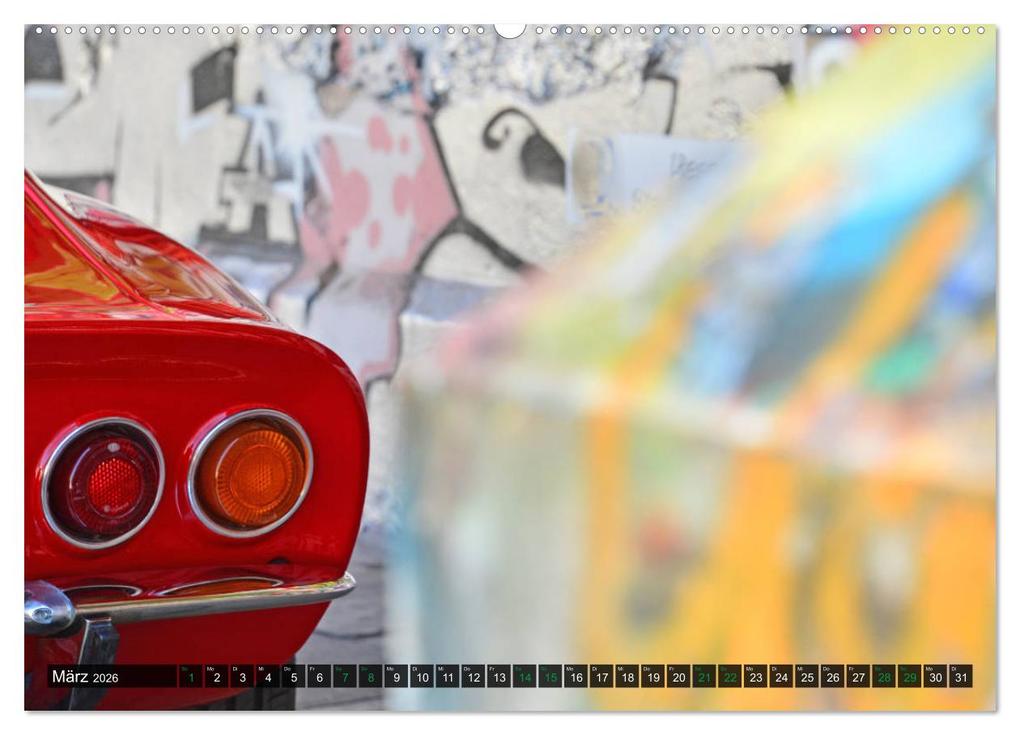 Weitere Ansicht: Opel GT 1900 AL Eine deutsche Sportwagenlegende (Wandkalender 2026 DIN A2 quer), CALVENDO Monatskalender | Ingo Laue, Calvendo