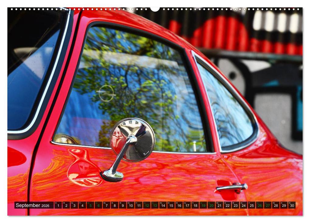 Weitere Ansicht: Opel GT 1900 AL Eine deutsche Sportwagenlegende (Wandkalender 2026 DIN A2 quer), CALVENDO Monatskalender | Ingo Laue, Calvendo