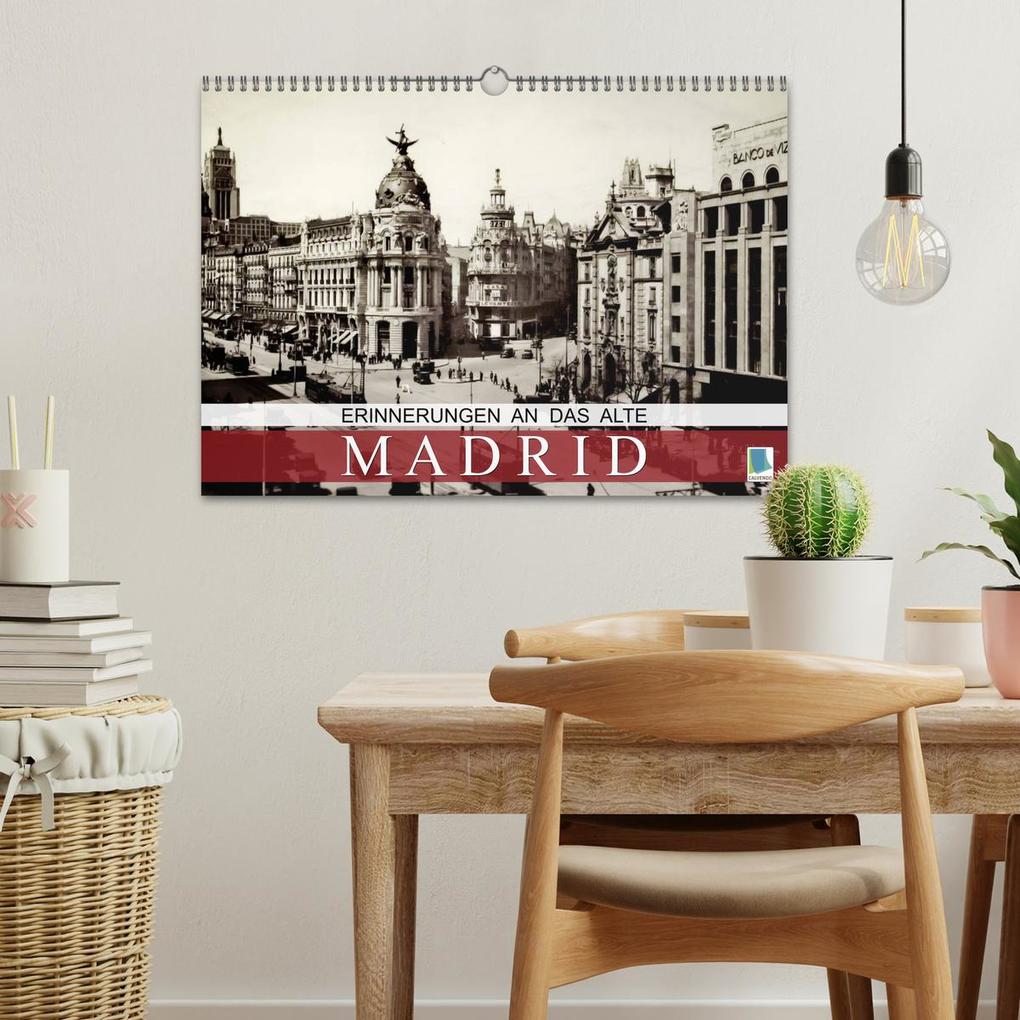 Weitere Ansicht: Erinnerungen an das alte Madrid (Wandkalender 2026 DIN A3 quer), CALVENDO Monatskalender | CALVENDO CALVENDO, Calvendo