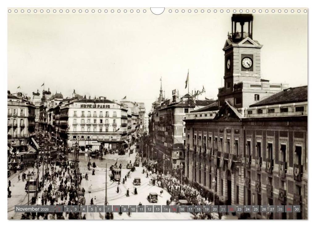 Weitere Ansicht: Erinnerungen an das alte Madrid (Wandkalender 2026 DIN A3 quer), CALVENDO Monatskalender | CALVENDO CALVENDO, Calvendo