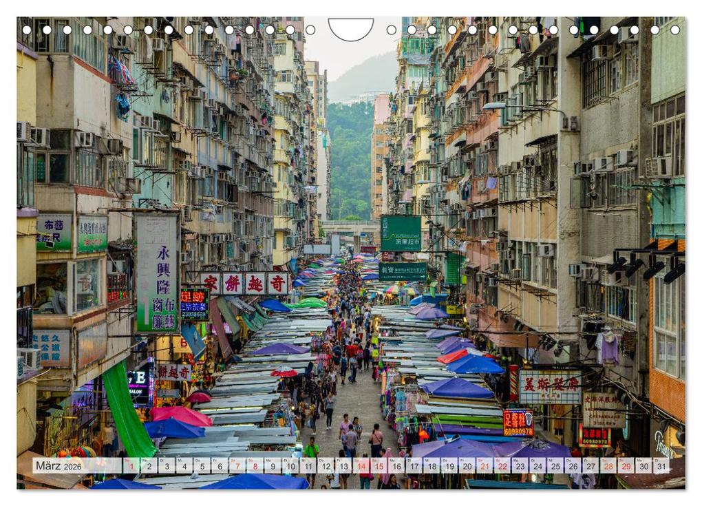 Weitere Ansicht: Hongkong Bilder einer Metropole (Wandkalender 2026 DIN A4 quer), CALVENDO Monatskalender | Dirk Meutzner, Calvendo