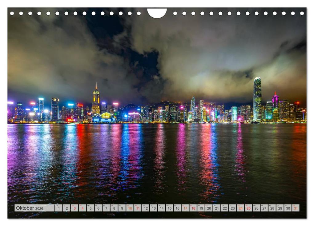 Weitere Ansicht: Hongkong Bilder einer Metropole (Wandkalender 2026 DIN A4 quer), CALVENDO Monatskalender | Dirk Meutzner, Calvendo