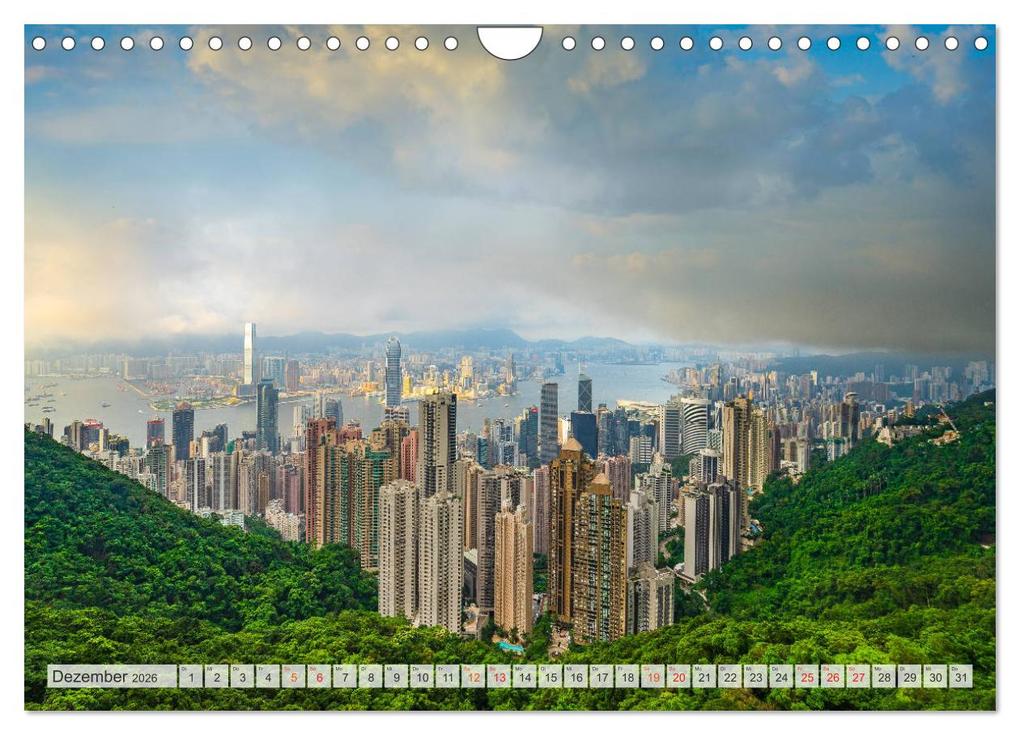 Weitere Ansicht: Hongkong Bilder einer Metropole (Wandkalender 2026 DIN A4 quer), CALVENDO Monatskalender | Dirk Meutzner, Calvendo