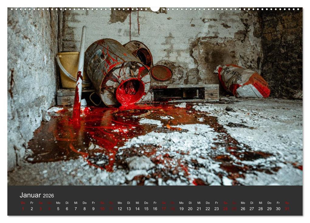 Weitere Ansicht: Verlassene Orte - Ein Lost Places Kalender (hochwertiger Premium Wandkalender 2026 DIN A2 quer), Kunstdruck in Hochglanz | HIGHLIGHT.photo Maxi Sängerlaub, Calvendo