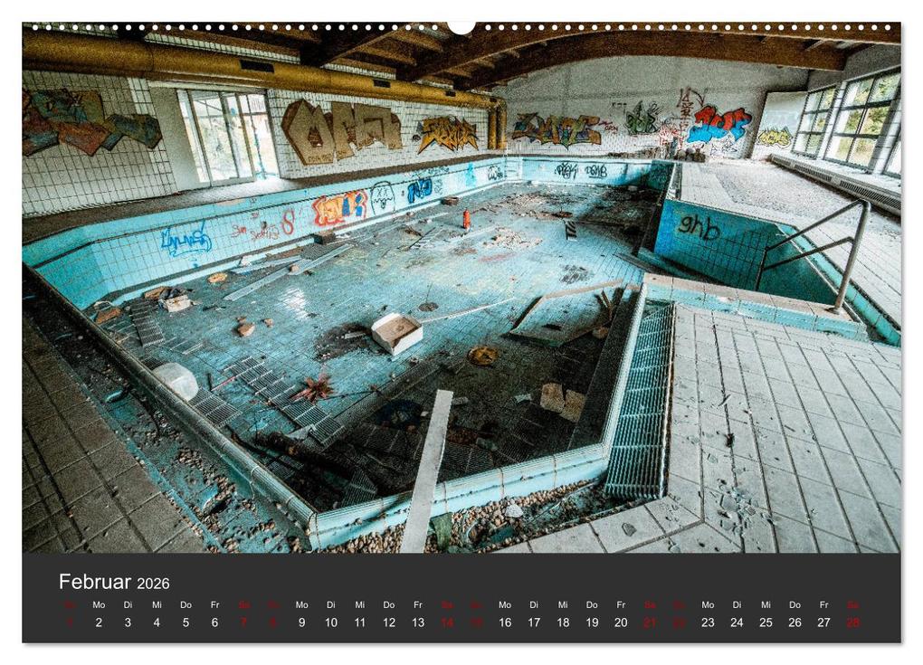 Weitere Ansicht: Verlassene Orte - Ein Lost Places Kalender (hochwertiger Premium Wandkalender 2026 DIN A2 quer), Kunstdruck in Hochglanz | HIGHLIGHT.photo Maxi Sängerlaub, Calvendo