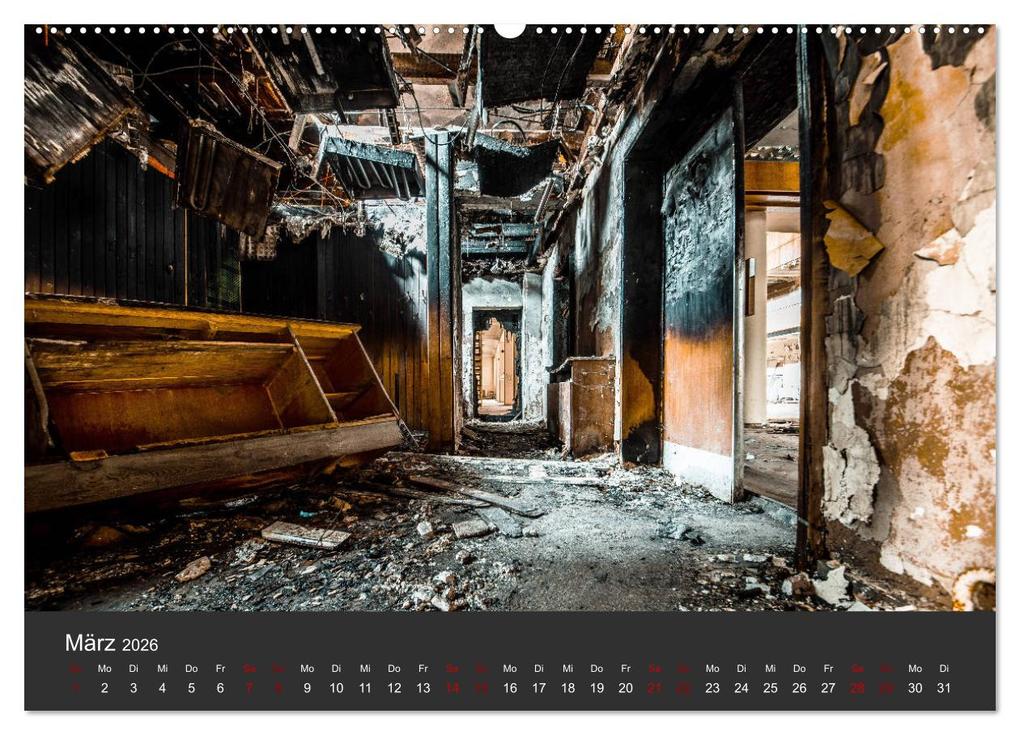 Weitere Ansicht: Verlassene Orte - Ein Lost Places Kalender (hochwertiger Premium Wandkalender 2026 DIN A2 quer), Kunstdruck in Hochglanz | HIGHLIGHT.photo Maxi Sängerlaub, Calvendo
