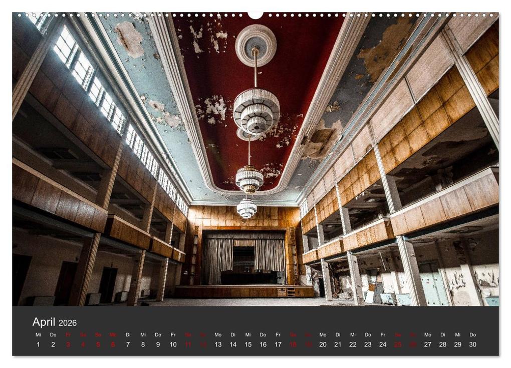 Weitere Ansicht: Verlassene Orte - Ein Lost Places Kalender (hochwertiger Premium Wandkalender 2026 DIN A2 quer), Kunstdruck in Hochglanz | HIGHLIGHT.photo Maxi Sängerlaub, Calvendo