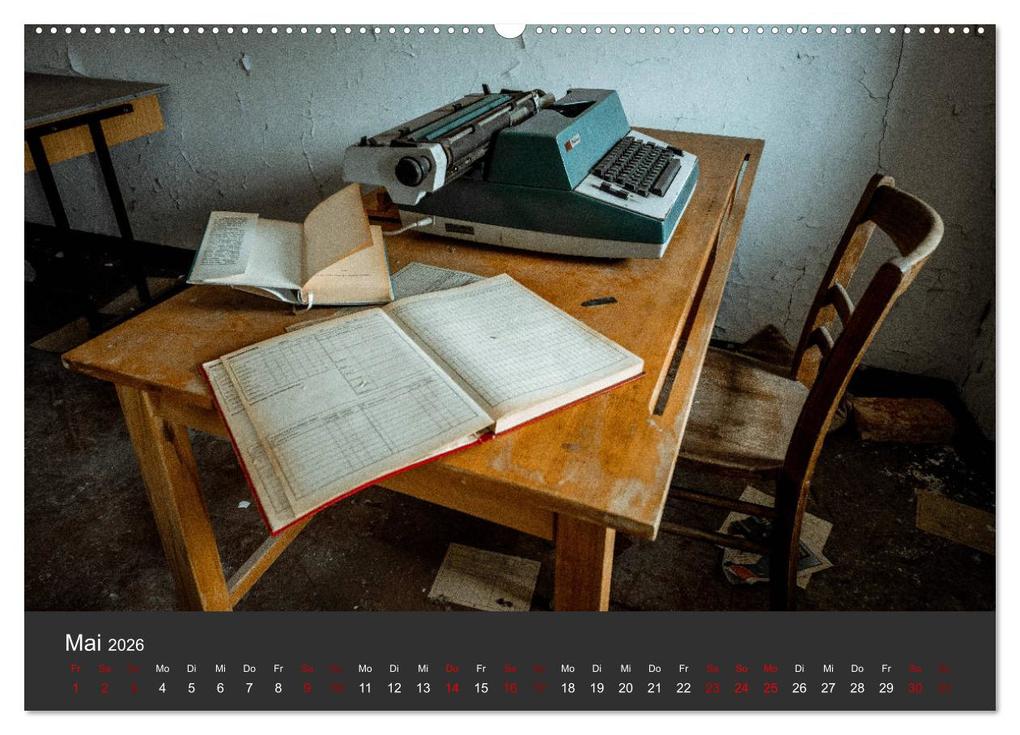 Weitere Ansicht: Verlassene Orte - Ein Lost Places Kalender (hochwertiger Premium Wandkalender 2026 DIN A2 quer), Kunstdruck in Hochglanz | HIGHLIGHT.photo Maxi Sängerlaub, Calvendo