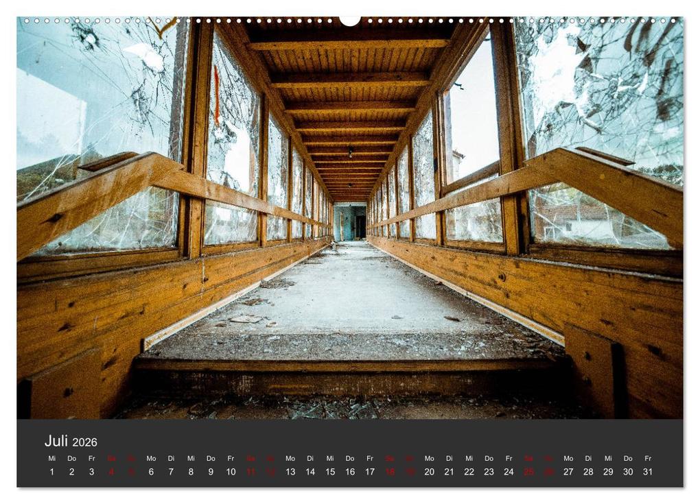 Weitere Ansicht: Verlassene Orte - Ein Lost Places Kalender (hochwertiger Premium Wandkalender 2026 DIN A2 quer), Kunstdruck in Hochglanz | HIGHLIGHT.photo Maxi Sängerlaub, Calvendo