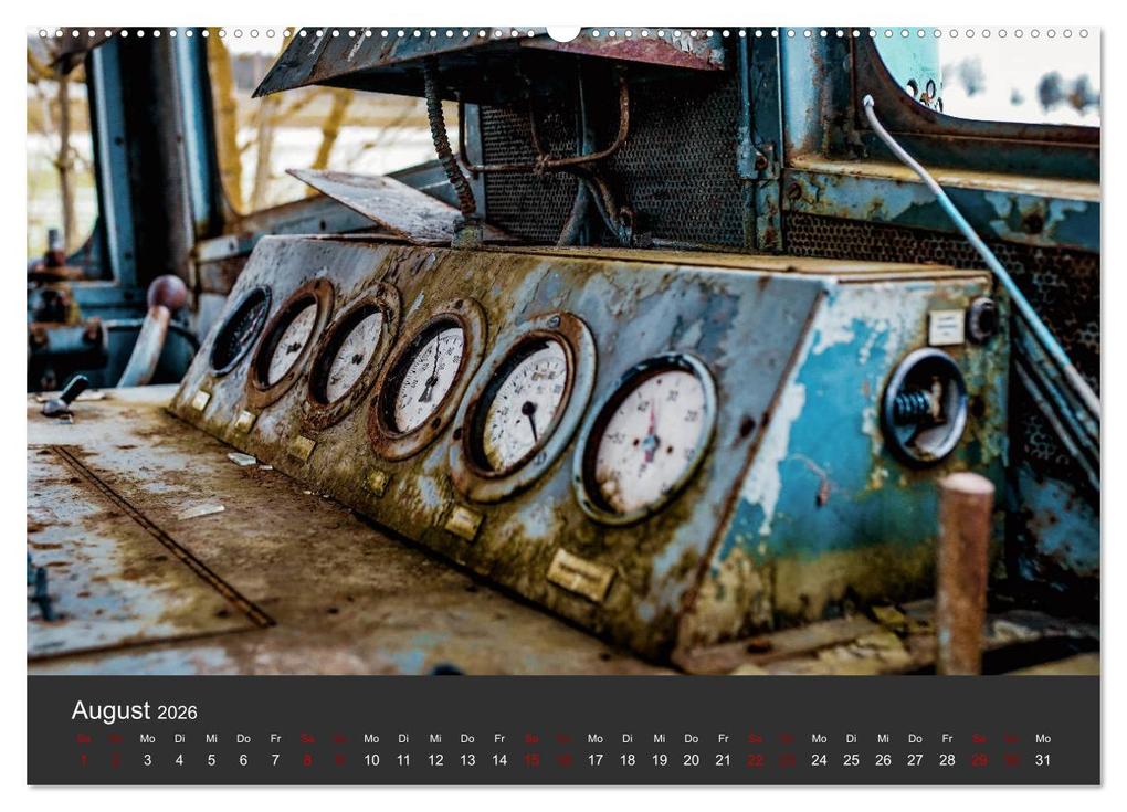 Weitere Ansicht: Verlassene Orte - Ein Lost Places Kalender (hochwertiger Premium Wandkalender 2026 DIN A2 quer), Kunstdruck in Hochglanz | HIGHLIGHT.photo Maxi Sängerlaub, Calvendo