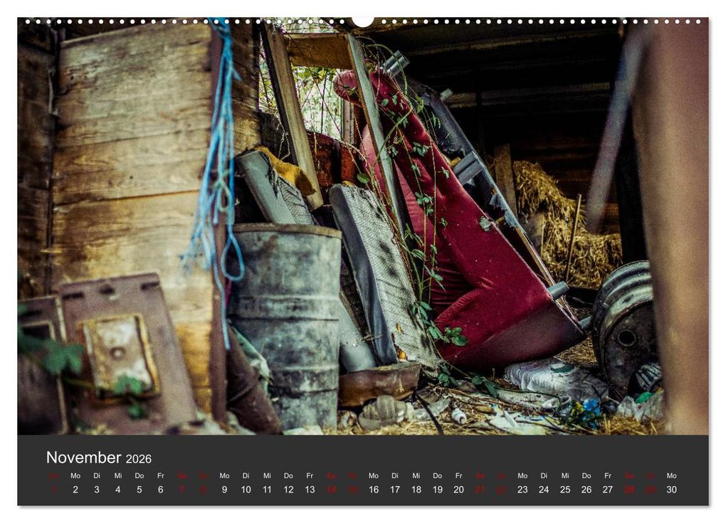 Weitere Ansicht: Verlassene Orte - Ein Lost Places Kalender (hochwertiger Premium Wandkalender 2026 DIN A2 quer), Kunstdruck in Hochglanz | HIGHLIGHT.photo Maxi Sängerlaub, Calvendo