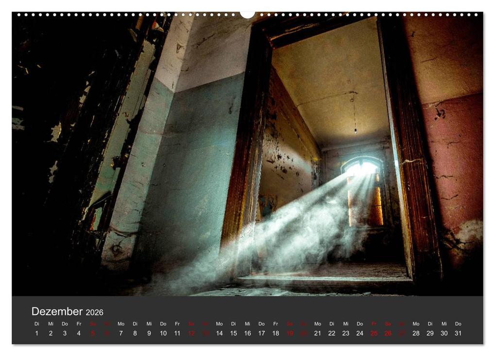 Weitere Ansicht: Verlassene Orte - Ein Lost Places Kalender (hochwertiger Premium Wandkalender 2026 DIN A2 quer), Kunstdruck in Hochglanz | HIGHLIGHT.photo Maxi Sängerlaub, Calvendo