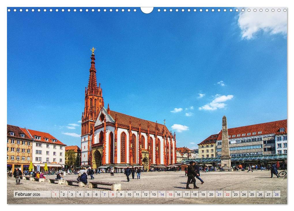 Weitere Ansicht: Würzburg und Veitshöchheim - romantische Rokoko Städte am Main (Wandkalender 2026 DIN A3 quer), CALVENDO Monatskalender | Calvendo, Brigitte Dürr