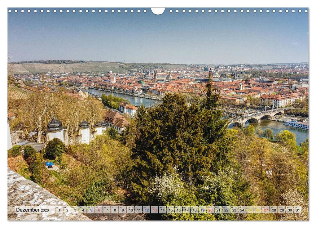 Weitere Ansicht: Würzburg und Veitshöchheim - romantische Rokoko Städte am Main (Wandkalender 2026 DIN A3 quer), CALVENDO Monatskalender | Calvendo, Brigitte Dürr