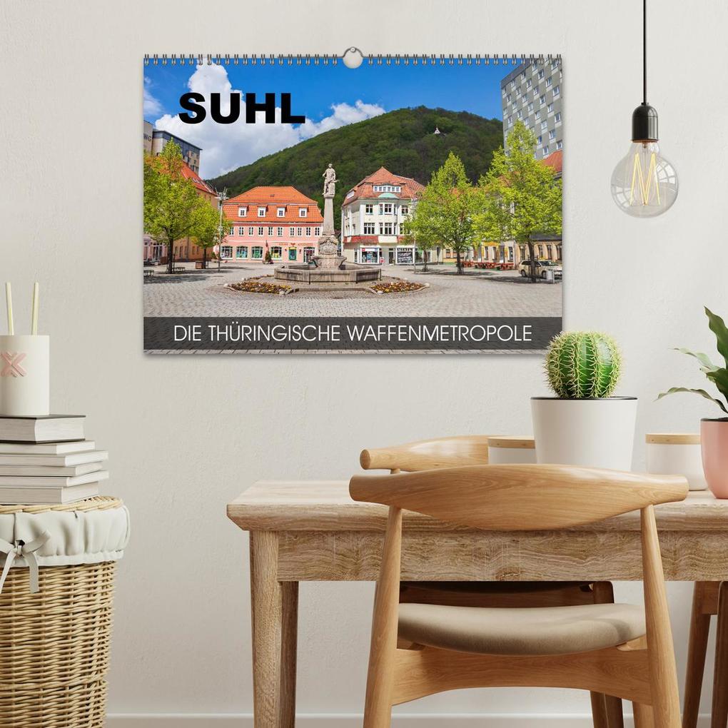 Weitere Ansicht: Suhl - die thüringische Waffenmetropole (Wandkalender 2026 DIN A3 quer), CALVENDO Monatskalender | Calvendo, Val Thoermer