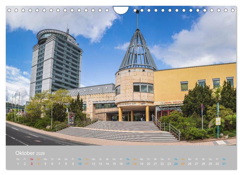 Weitere Ansicht: Suhl - die thüringische Waffenmetropole (Wandkalender 2026 DIN A4 quer), CALVENDO Monatskalender | Calvendo, Val Thoermer