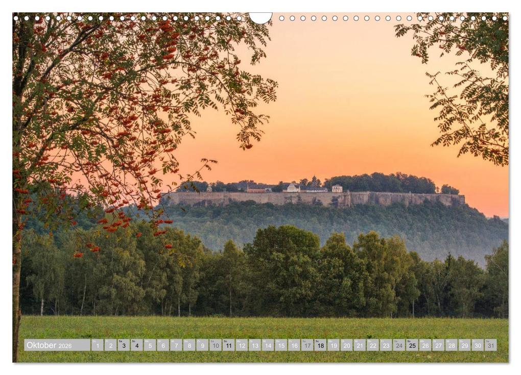 Weitere Ansicht: SÄCHSISCHE SCHWEIZ - Märchenland an der Elbe (Wandkalender 2026 DIN A3 quer), CALVENDO Monatskalender | Calvendo, Mario Weigt