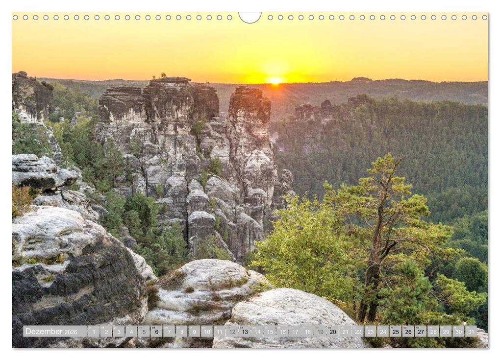 Weitere Ansicht: SÄCHSISCHE SCHWEIZ - Märchenland an der Elbe (Wandkalender 2026 DIN A3 quer), CALVENDO Monatskalender | Calvendo, Mario Weigt