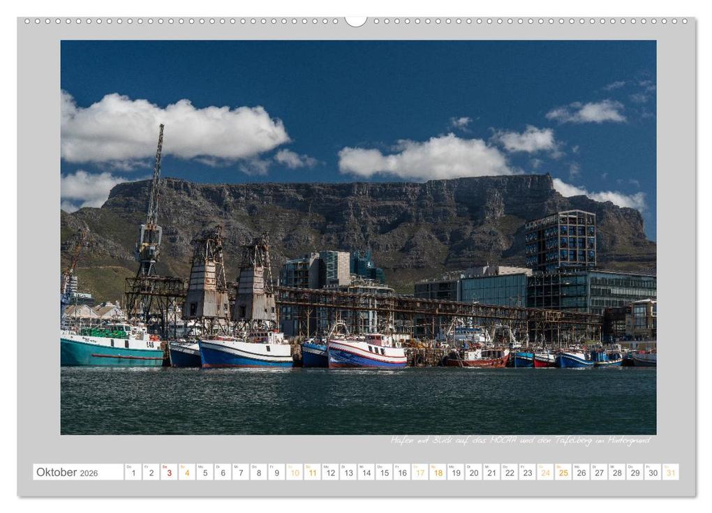 Weitere Ansicht: Sehnsuchtsort Kapstadt (Wandkalender 2026 DIN A2 quer), CALVENDO Monatskalender | Calvendo, Jeanette Wüstehube