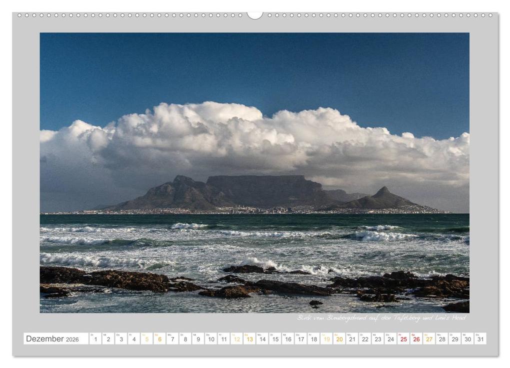 Weitere Ansicht: Sehnsuchtsort Kapstadt (Wandkalender 2026 DIN A2 quer), CALVENDO Monatskalender | Calvendo, Jeanette Wüstehube