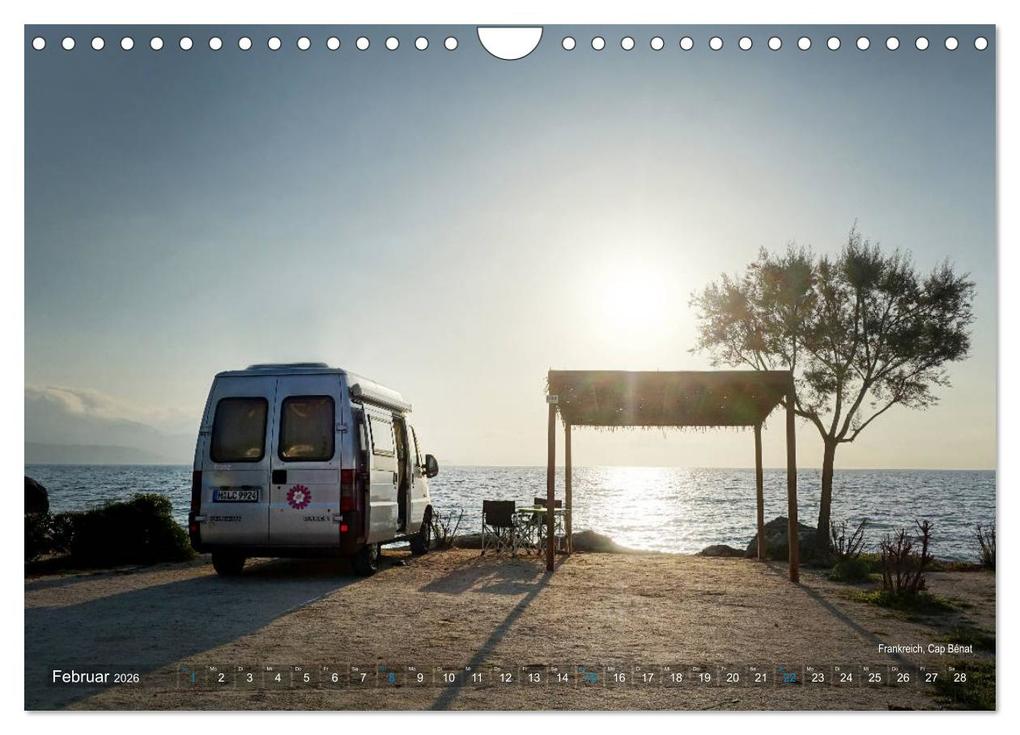 Weitere Ansicht: Vanlife - Leben, fahren, frei sein mit dem Wohnmobil (Wandkalender 2026 DIN A4 quer), CALVENDO Monatskalender | Calvendo, Susanne Flachmann