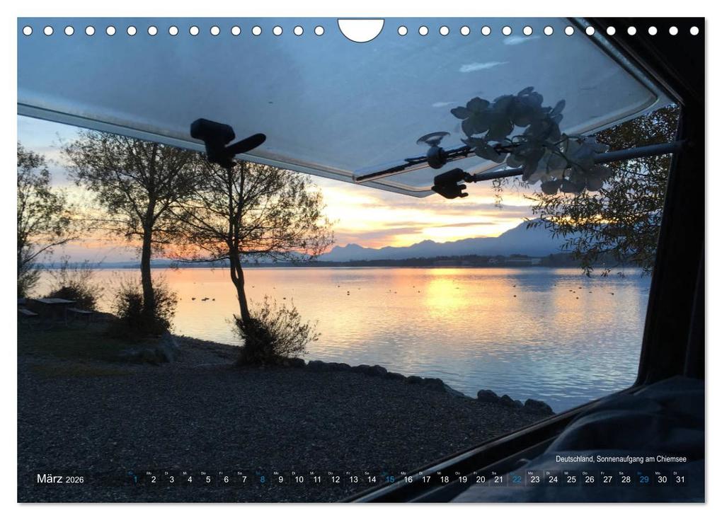 Weitere Ansicht: Vanlife - Leben, fahren, frei sein mit dem Wohnmobil (Wandkalender 2026 DIN A4 quer), CALVENDO Monatskalender | Calvendo, Susanne Flachmann