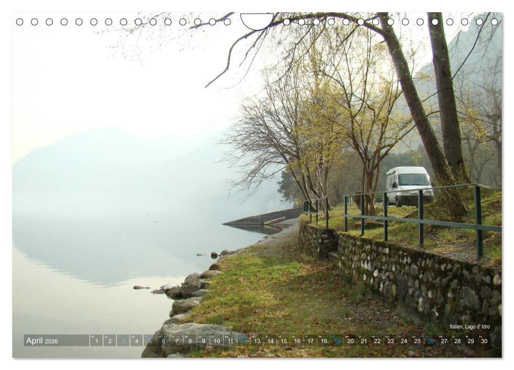 Weitere Ansicht: Vanlife - Leben, fahren, frei sein mit dem Wohnmobil (Wandkalender 2026 DIN A4 quer), CALVENDO Monatskalender | Calvendo, Susanne Flachmann