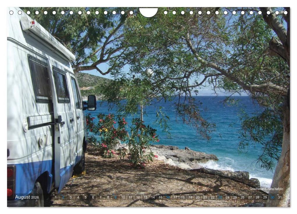 Weitere Ansicht: Vanlife - Leben, fahren, frei sein mit dem Wohnmobil (Wandkalender 2026 DIN A4 quer), CALVENDO Monatskalender | Calvendo, Susanne Flachmann