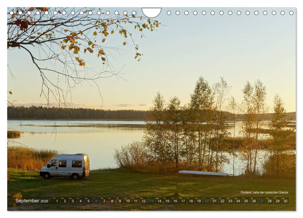 Weitere Ansicht: Vanlife - Leben, fahren, frei sein mit dem Wohnmobil (Wandkalender 2026 DIN A4 quer), CALVENDO Monatskalender | Calvendo, Susanne Flachmann
