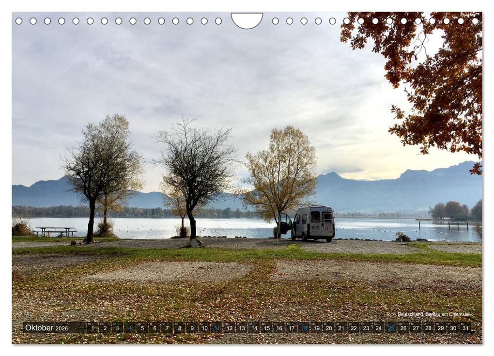 Weitere Ansicht: Vanlife - Leben, fahren, frei sein mit dem Wohnmobil (Wandkalender 2026 DIN A4 quer), CALVENDO Monatskalender | Calvendo, Susanne Flachmann