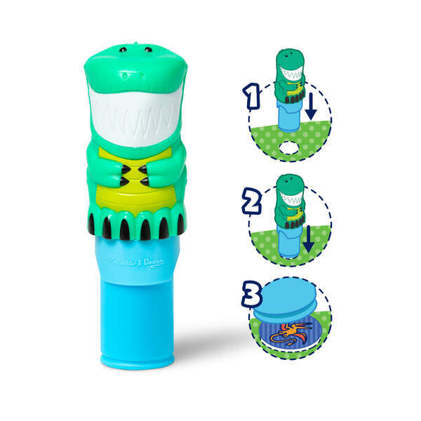 Weitere Ansicht: MAC Sticker Wow Dino Sticker Stempelset