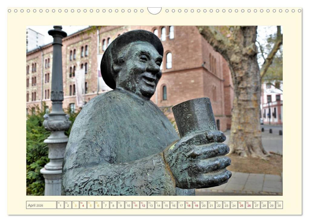 Weitere Ansicht: Mainz im Detail - Ungewöhnliche Stadtansichten (Wandkalender 2026 DIN A3 quer), CALVENDO Monatskalender | Calvendo, DieReiseEule, DieReiseEule DieReiseEule