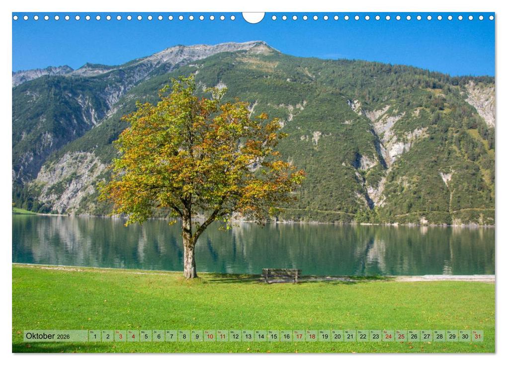 Weitere Ansicht: Achensee - im Herzen der Tiroler Alpen (Wandkalender 2026 DIN A3 quer), CALVENDO Monatskalender | Calvendo, Stefanie und Philipp Kellmann