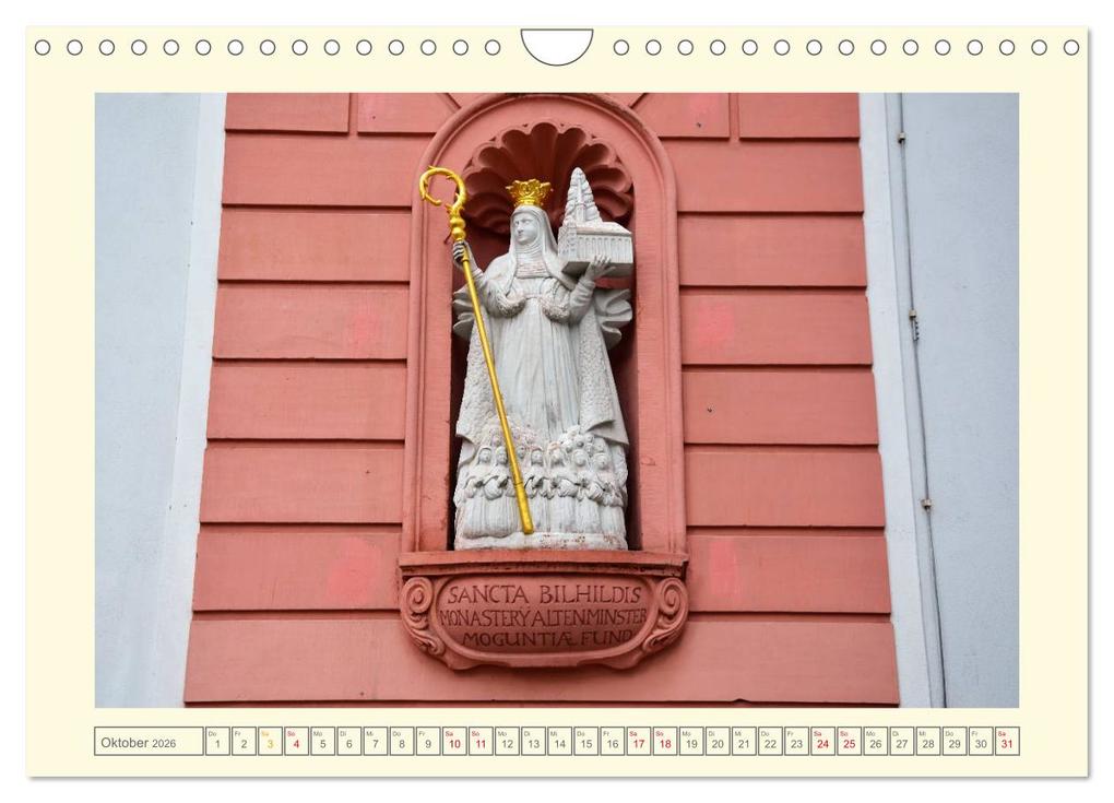Weitere Ansicht: Mainz im Detail - Ungewöhnliche Stadtansichten (Wandkalender 2026 DIN A4 quer), CALVENDO Monatskalender | Calvendo, DieReiseEule, DieReiseEule DieReiseEule