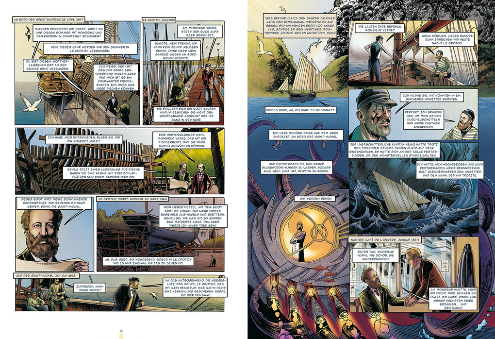 Weitere Ansicht: Jules Verne | Olivier Sauzereau