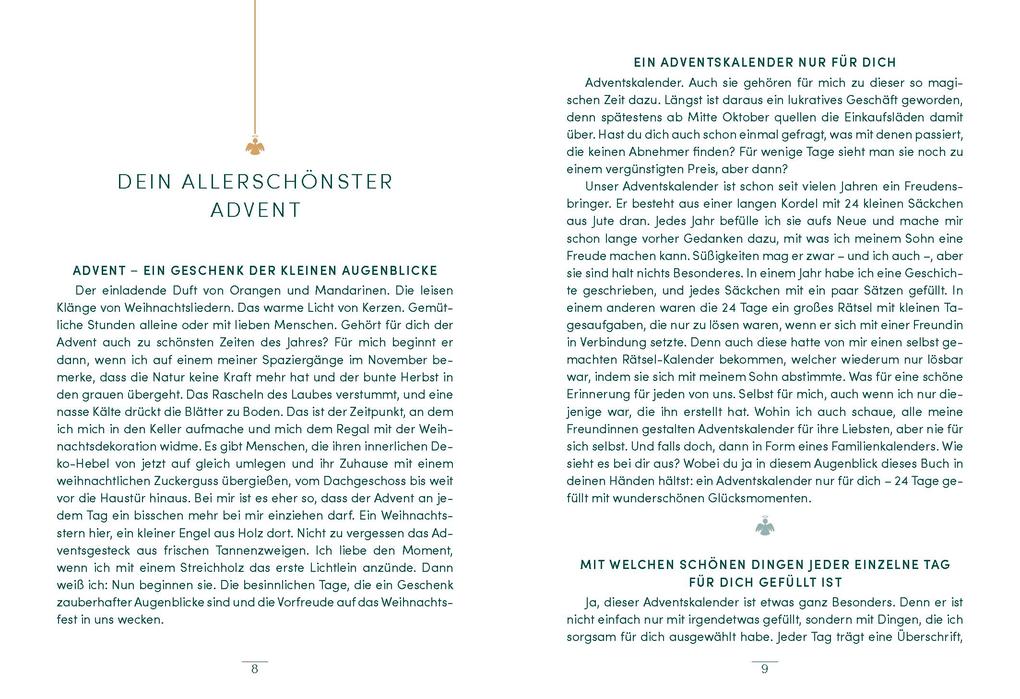 Weitere Ansicht: Dein Advent - 24 Glücksmomente nur für dich | Tanja Köhler