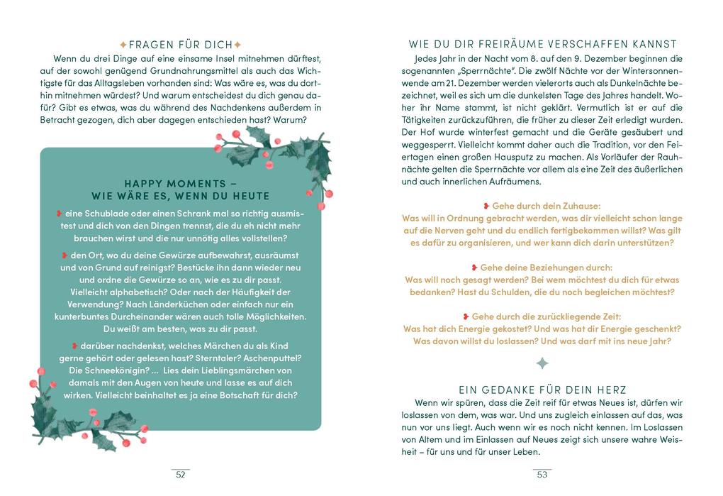 Weitere Ansicht: Dein Advent - 24 Glücksmomente nur für dich | Tanja Köhler