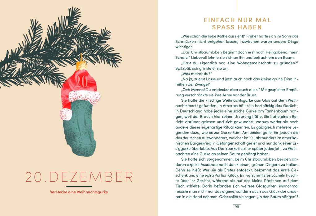 Weitere Ansicht: Dein Advent - 24 Glücksmomente nur für dich | Tanja Köhler