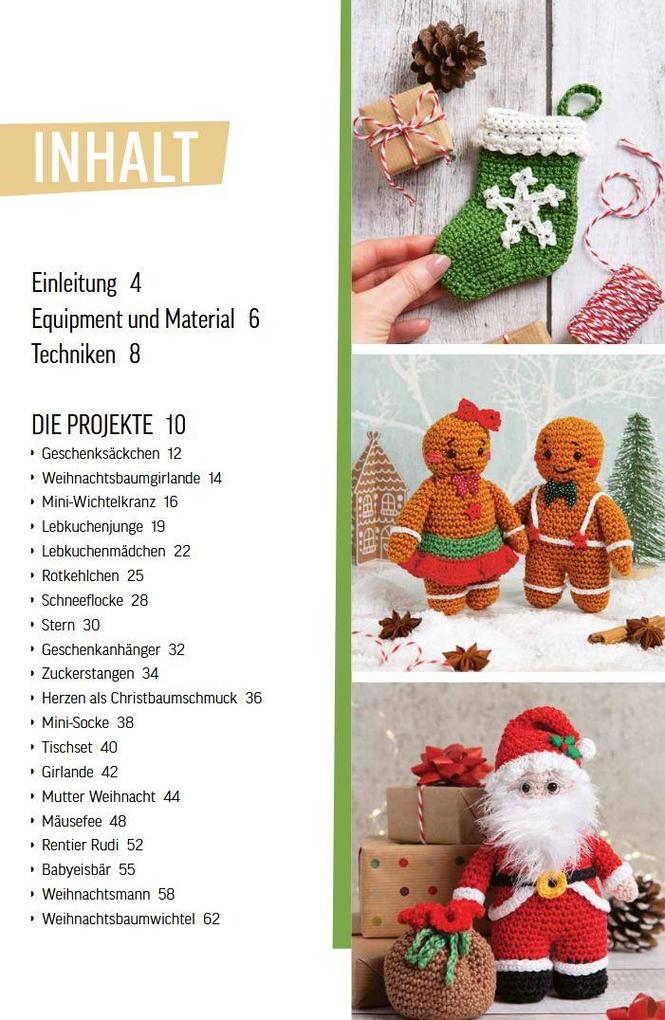 Weitere Ansicht: Niedliche Häkel-Ideen für Weihnachten | Val Pierce