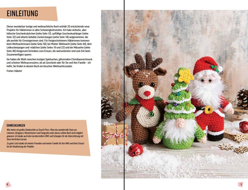 Weitere Ansicht: Niedliche Häkel-Ideen für Weihnachten | Val Pierce