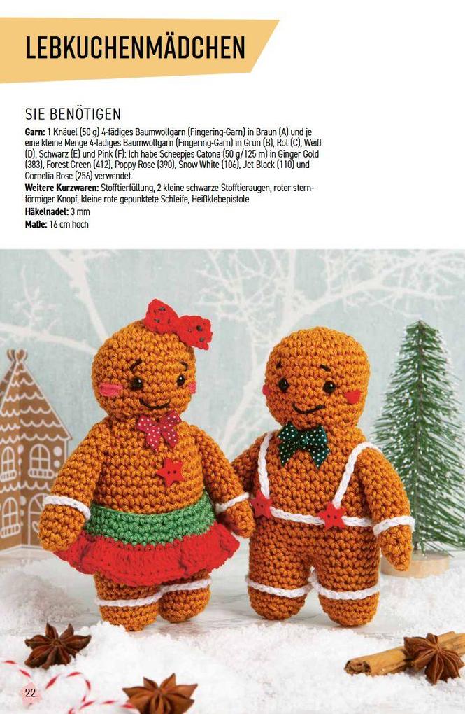 Weitere Ansicht: Niedliche Häkel-Ideen für Weihnachten | Val Pierce
