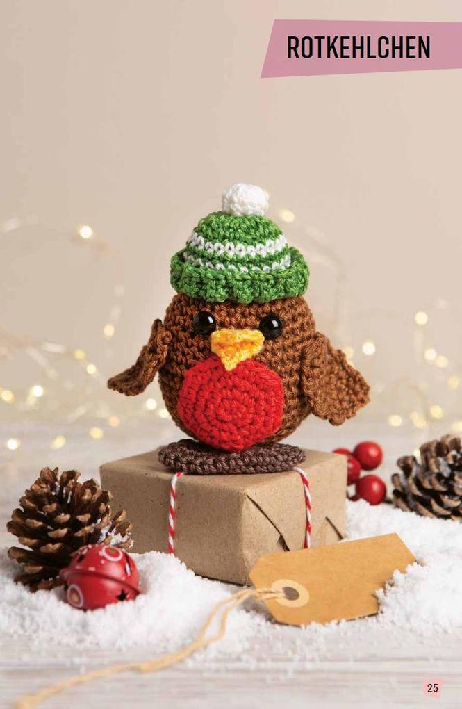 Weitere Ansicht: Niedliche Häkel-Ideen für Weihnachten | Val Pierce