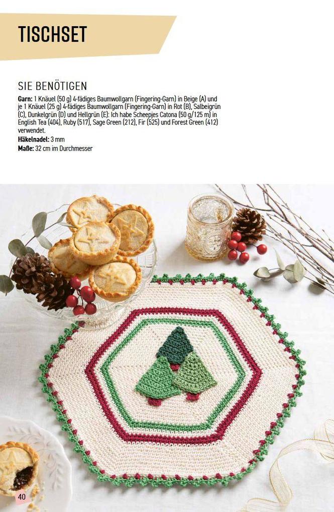 Weitere Ansicht: Niedliche Häkel-Ideen für Weihnachten | Val Pierce