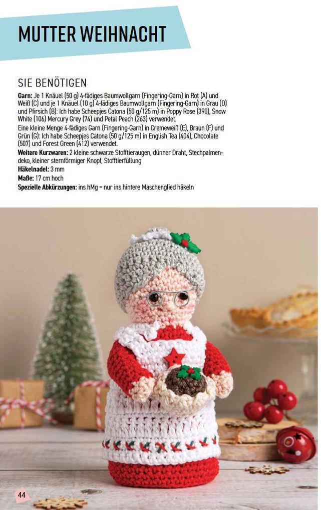 Weitere Ansicht: Niedliche Häkel-Ideen für Weihnachten | Val Pierce