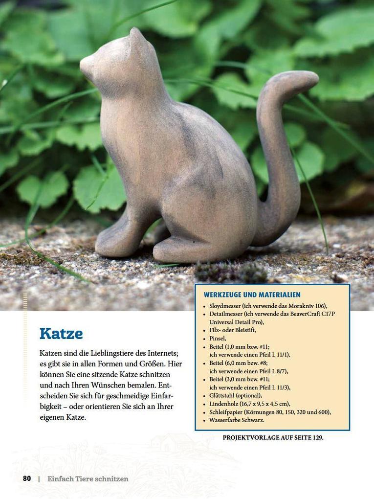 Weitere Ansicht: Einfach Tiere schnitzen | Wouter de Bruijn